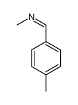 N-(4-甲基苯亚甲基)甲胺 结构式