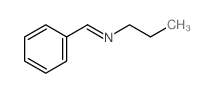 N-Propylbenzylideneamine 结构式