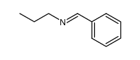 N-(苯亚甲基)-1-丙胺 结构式