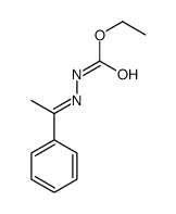ETHYL (ALPHA-METHYLBENZYLIDENE)CARBAZATE 结构式