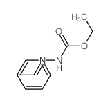 2-(苯亚甲基)肼基甲酸乙酯 结构式