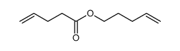 4-Pentenoic acid, 4-penten-1-yl ester 结构式