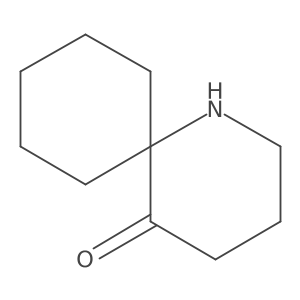 1-氮杂螺[5.5]十一烷-5-酮 结构式