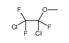 1,2-二氯-1,1,2-三氟-2-甲氧基乙烷 结构式