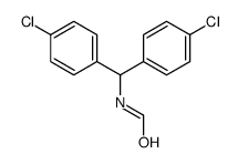 N-[双(4-氯苯基)甲基]甲酰胺 结构式