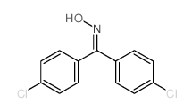 N-[Bis(4-chlorophenyl)methylene]hydroxylamine 结构式