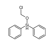 Benzene, 1,1'-(chloromethoxysilylene)bis- 结构式