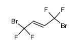 2-Butene, 1,4-dibromo-1,1,4,4-tetrafluoro- 结构式