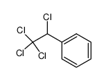 1,2,2,2-四氯乙基苯 结构式