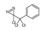 3H-Diazirine, 3-chloro-3-(dichlorophenylmethyl)- 结构式