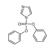 Phosphonic acid, 1H-imidazol-1-yl-, diphenyl ester 结构式
