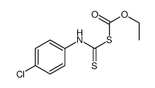 Carbonothioic acid, anhydrosulfide with (4-chlorophenyl)carbamodithioic acid, O-ethyl ester (9CI) 结构式