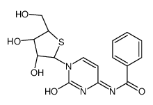 Cytidine, N-benzoyl-4'-thio- (9CI) 结构式