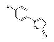 5-(4-BROMOPHENYL)-3H-FURAN-2-ONE 结构式