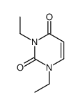 1,3-二乙基尿嘧啶 结构式