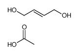 2-Butene-1,4-diol, 1-acetate 结构式