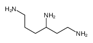 1,3,6-三氨基己烷 结构式