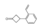 3-(2-乙烯基苯基)环丁酮 结构式