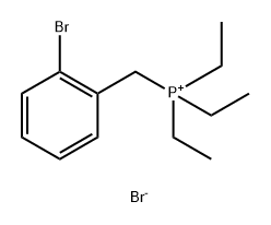 Phosphonium, [(2-bromophenyl)methyl]triethyl-, bromide (1:1) 结构式