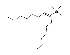 Silane, [(1E)-1-hexyl-1-octen-1-yl]trimethyl- 结构式