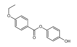 Benzoic acid, 4-ethoxy-, 4-hydroxyphenyl ester 结构式