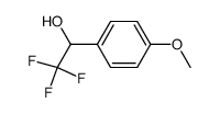1-(4-甲氧基苯基)-2,2,2-三氟乙醇 结构式