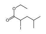 2-碘-4-甲基戊酸乙酯 结构式