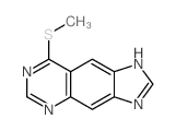 3H-Imidazo[4,5-g]quinazoline, 8-(methylthio)- 结构式