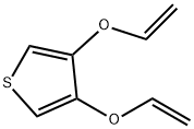 3,4-二(乙烯氧基)噻吩 结构式