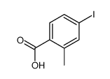 4-碘-2-甲基苯甲酸 结构式