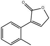 3-(2-甲基苯基)-2(5H)-呋喃酮 结构式