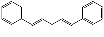Benzene, 1,1'-[(1E,4E)-3-methyl-1,4-pentadiene-1,5-diyl]bis- 结构式