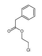 2-氯乙基苯乙酸酯 结构式