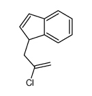 1-(2-氯-2-丙烯-1-基)-1H-茚 结构式