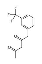 1-[3-(三氟甲基)苯基]-2,4-戊二酮 结构式