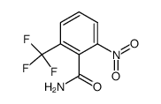 2-硝基-6-(三氟甲基)苯甲酰胺 结构式