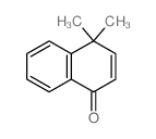 4,4-二甲基-1(4H)-萘酮 结构式