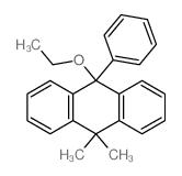 Anthracene, 9-ethoxy-9,10-dihydro-10,10-dimethyl-9-phenyl- 结构式