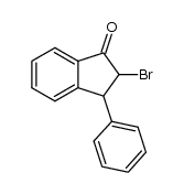 2-溴-3-苯基-1-茚酮 结构式