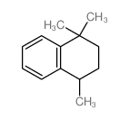 1,1,4-三甲基四氢化萘 结构式