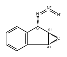 6-叠氮基-1a,6a-二氢-6H-茚并[1,2-b]环氧乙烯-[1aR-(1aα,6β,6aα)]- 结构式