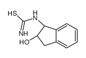反式-N-(2-羟基茚满-1-基)硫脲 结构式