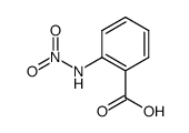 2-硝氨基苯甲酸 结构式