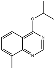 Quinazoline, 8-methyl-4-(1-methylethoxy)- 结构式