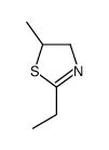 2-乙基-5-甲基-4,5-二氢噻唑 结构式