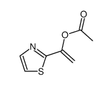 2-Thiazolemethanol, α-methylene-, 2-acetate 结构式