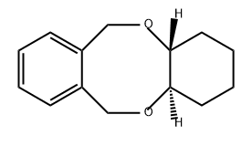 反式-1,2,3,4,4a,6,11,12a-八氢二苯并[b,f][1,4]二氧杂环辛四烯 结构式