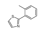 2-(2-甲苯基)噻唑 结构式