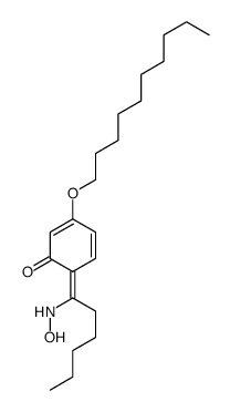 1-Hexanone, 1-[4-(decyloxy)-2-hydroxyphenyl]-, oxime 结构式