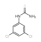 3,5-二氯苯基硫脲 结构式
